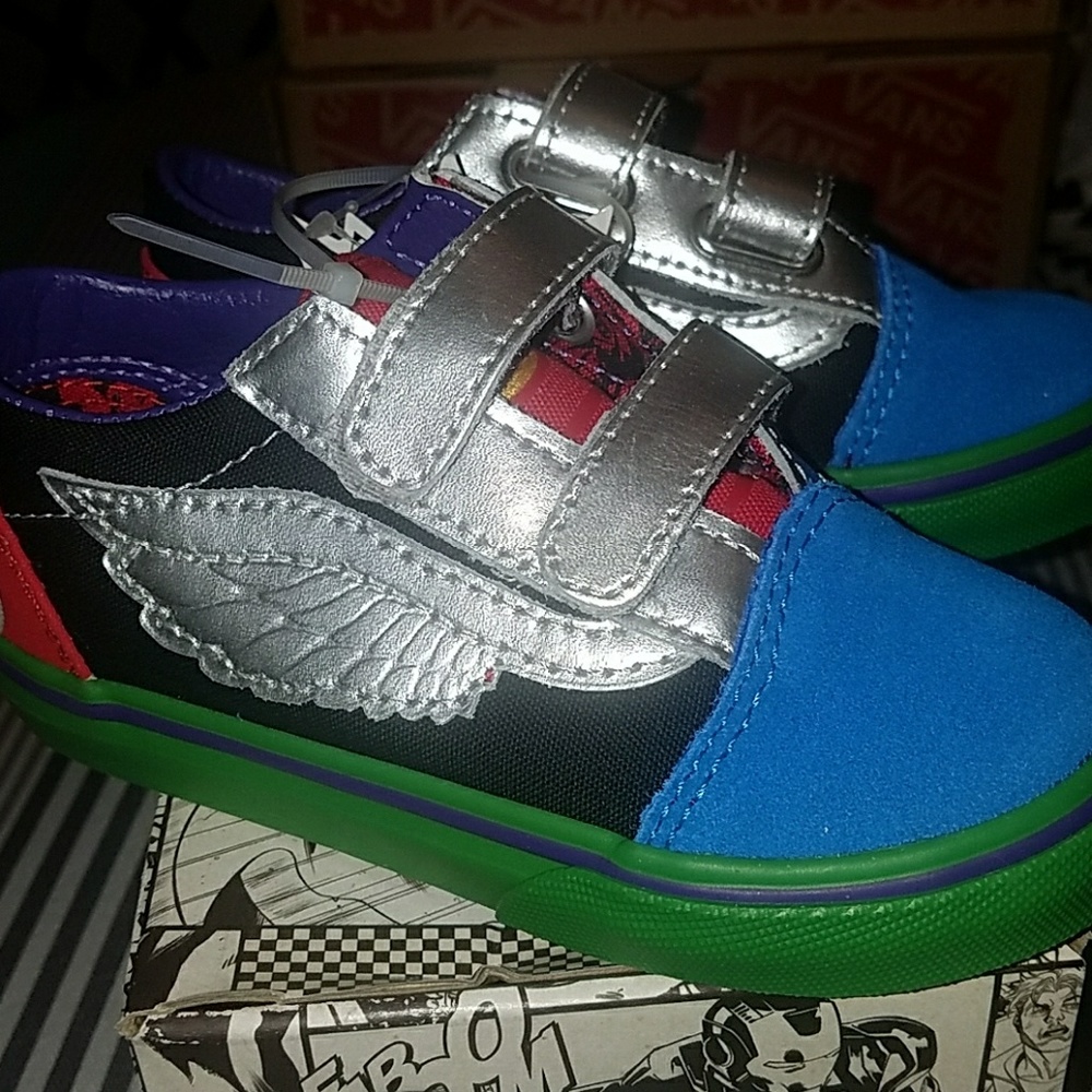 Marvel Avengers Kids Vans